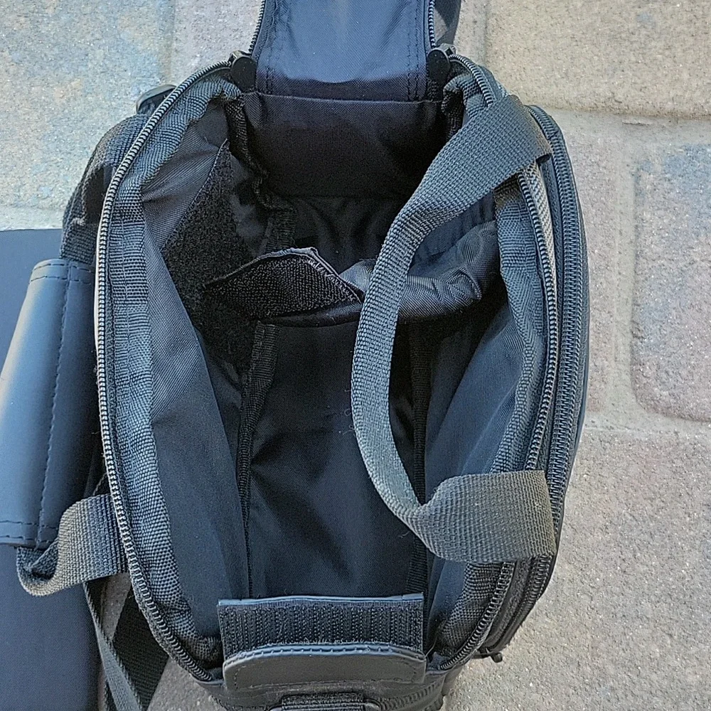 Canon Multi-pocket Black Camera Case Adjustable Shoulder Strap